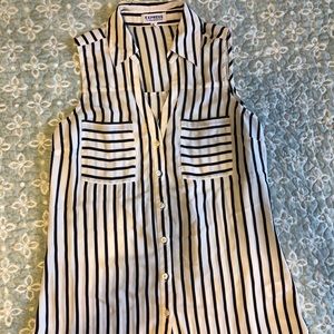 Express sleeveless blouse
